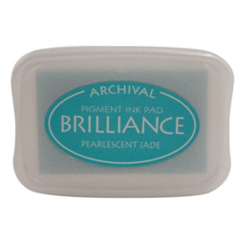 BR1-41 Brilliance ink pad pearl jade