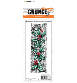 SL-GR-STAMP99 StudioLight Clear Stamp Christmas branches Grunge nr.99