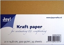 8089-0204 Joy!Crafts Kraft Paper (300 gr) A5