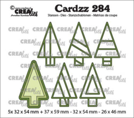 CLCZ284 Crealies Cardzz Elements Bomen