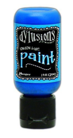 306610/0542 Ranger Dylusions Paint Flip Cap Bottle London Blue 29ml