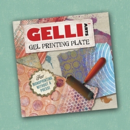 GL6x6 Gelli Arts Printing Plates 6x6x3/8 inch Plate