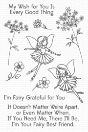 CS-679 My Favorite Things Fairy Best Friend Clear Stamps