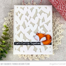 CS-529 My Favorite Things Let's Curl Up Clear Stamps