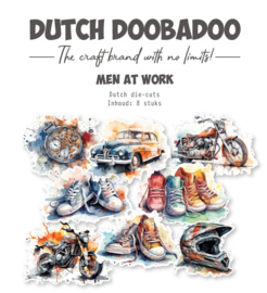 474.007.047 Dutch Doobadoo DDBD Die-cuts Men at work