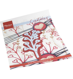 LR0844 Marianne Design creatables Open heart sprig