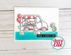 656897 Avery Elle Clear Stamp Set Sweet Day 4"X6"