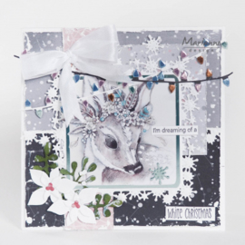 LR0633 Marianne Design creatables Snowflakes square