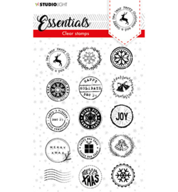 SL-ES-STAMP92 StudioLight Clear stamp Christmas Post stamps Essentials nr.92