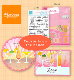 COL1552 Marianne Design Collectables Cocktails & mocktails by Marleen