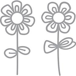 S3323 Spellbinders Shapeabilities Dies Sketched Blooms 2