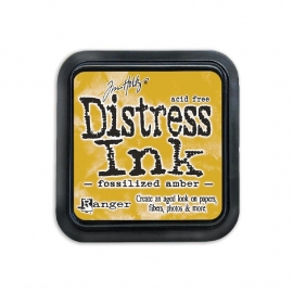 TIM43225 Tim Holtz Distress Ink Pad Shaded Fossilized Amber