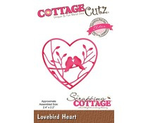 CC-503 Scrapping Cottage Lovebird Heart