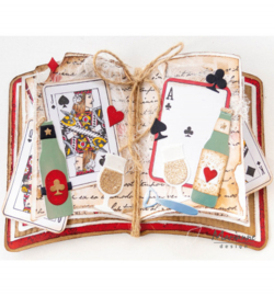 CR1509 Marianne Design Craftable Punch die Playing cards