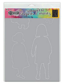DYS75356 Ranger Dylusions Stencils Silhouette Edith