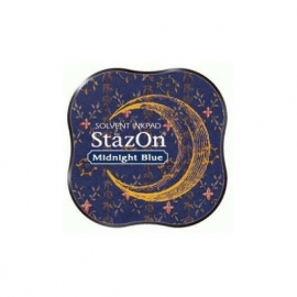 SZM-62 Tsukineko Stazon Midi Ink Pad Midnight Blue