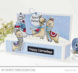 MFT2110 My Favorite Things Happy Llamadays Die-namics