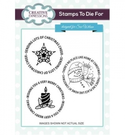 UMS729 Stamps To Die For Christmas Motifs