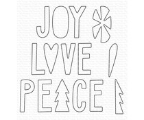 MFT-1611 My Favorite Things Joy, Love, and Peace Die-namics