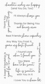 CS-754Sweet Nothings Clear Stamps