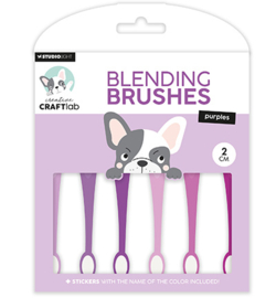 CCL-ES-BBRU09 CraftLab Blending brushes 2cm soft brush purples Essentials nr.09