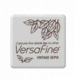 VF-SML-054 VersaFine klein Inkpad-Vintage Sepia