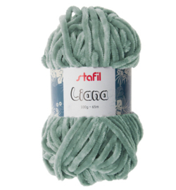 Velvetgaren Liana Yarn Grey Bol 100 gram 65 meter lengte