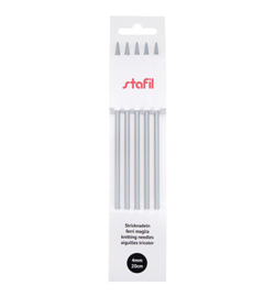 Breinaald dubbele punt aluminium 5 stuks 20cm 4.00mm