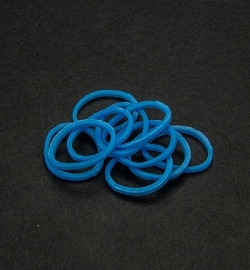 45034 - Band-it - Elastieken Neon Blue 600pcs