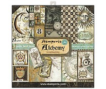 SBBL34 Stamperia Alchemy 12x12 Inch Paper Pack