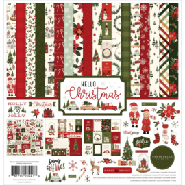 CBDE125016 Carta Bella Collection Kit Dear Santa 12"X12"