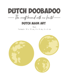470.784.351 Dutch Doobadoo DDBD Mask art Maan 3pcs