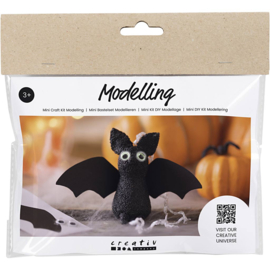 977496 Creativ Company Mini Hobbyset Boetseren, Vleermuizen