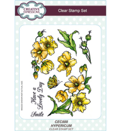 CEC888 Creative Expressions Stempel Hypericum