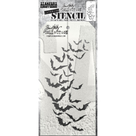 THS184 Tim Holtz Layered Stencil Batty