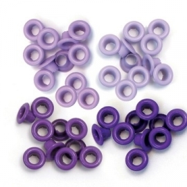 117027/6005 Eyelets Purple
