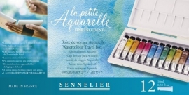 313113/1682 Sennelier La Petite Aquarelle set 12 tubes a 10ml N131682.00