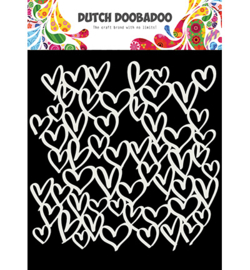 470.715.623 Dutch DooBaDoo Mask Art hearts