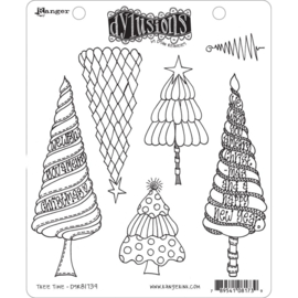 DYR81739 Dyan Reaveley's Dylusions Cling Stamp Tree Time