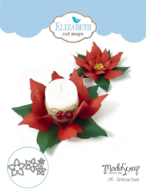 EC1497 Elizabeth Craft Metal Die Christmas Flower