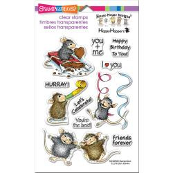 552988 Stampendous Perfectly Clear Stamps Celebrate Friends