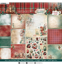 JMA-FN-DPP252 Jenine's Double-sided scrapbooking Festive Nostalgia nr.252