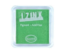 19136 Aladine Inkpad Izink Pigment Fluo Green