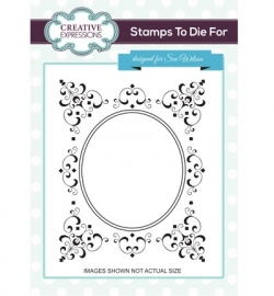 UMS665  Stamps To Die For Alexandra Scrolls & Squares