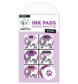 CCL-ES-INKP20 CraftLab Ink Pads Water-reactive purples Essentials nr.20