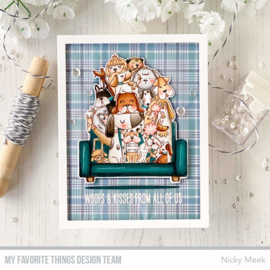 CS631 My Favorite Things Clear Stamps  Best Dog Friends 4"X6"