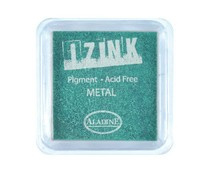 19130 Aladine Inkpad Izink Pigment Metal Green