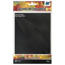 TAC81067 Tim Holtz Alcohol Ink Dura-Bright Black Opaque Matte