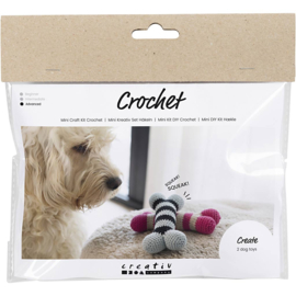 977674 Creativ Company Mini Hobbyset Haken, Hondenbot