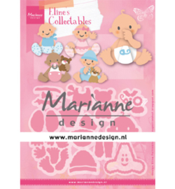 COL1479  Marianne Design collectables Eline's Babies